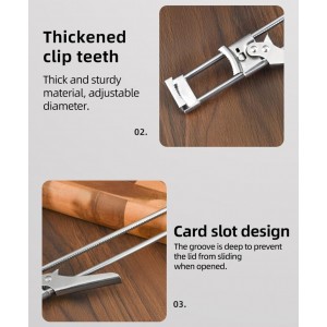 LYW Jar Openers,Adjustable Multifunctional Stainless Steel Can Opener,Stainless Steel Can Opener Bottle Jar Lid Gripper Household Kitchen Tool, Manual Jar Bottle Opener Kitchen Accessories