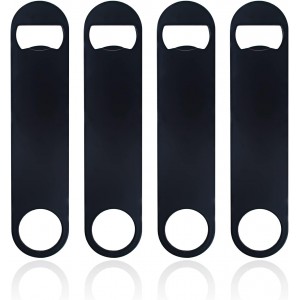 4 PACK Stainless Steel Flat Bottle Opene...