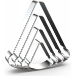 Pizza Slice Cookie Cutter Set Assorted Sizes - 5