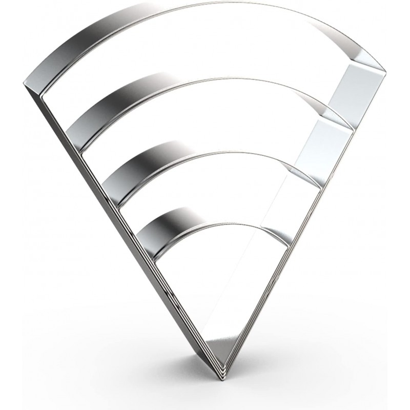 Pizza Slice Cookie Cutter Set Large - 5 Inch, 4 Inch, 3 Inch, 2 Inch - Geometric One-eighth Circle Candy Corn Geometric Cookie Cutters Shapes Molds - Stainless Steel