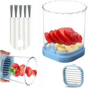 Strawberry Slicer：Fruit Slicer Cup Veg...