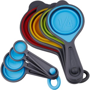 Measuring Cups and Spoons set, Collapsib...