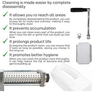 Heavy Duty Manual Meat Tenderizer – Cuber Tool Steak Flatten Tool Meat Tenderizer Commercial Tool Meat Grinder Attachment Clamp-on Tenderizer Rolling Meat Tenderizer Meat