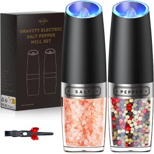 Sangcon Gravity Electric Salt and Pepper...