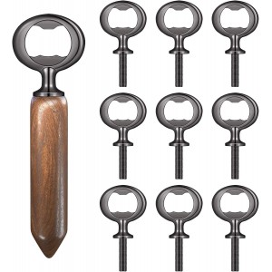 Metal Bottle Opener Kit - 10 Pcs Stainle...