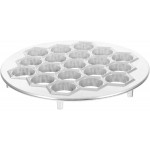 Luxshiny Dumpling Maker Mold 9.05 Inch Russian Pelmeni Press Multi-Hole Dumpling Mold Kitchen Tool for Homemade Dumplings and Party Cooking