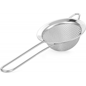 Fine Mesh Strainer - 2.8 Inch Round Siev...