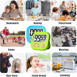 ZILLEEN Classroom Timer for Kids Teachers 2 Pack Digital Timers