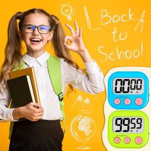ZILLEEN Classroom Timer for Kids Teachers 2 Pack Digital Timers