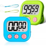 ZILLEEN Classroom Timer for Kids Teachers 2 Pack Digital Timers