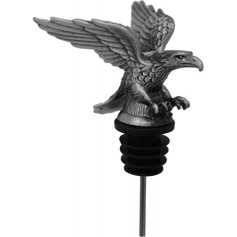 Happy Hour Great Eagle Wine Pourer - Stopper, Aerator, and Perfect Pourer