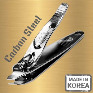 2 Slanted Edge Nail Clippers & Cuticle Trimmer Side Angle Clipper Pedicure Manicure Tool Cutter Hangnail Cutting Slanted Tip Nail Clipper Cuticle Remover Tool – Made in Korea