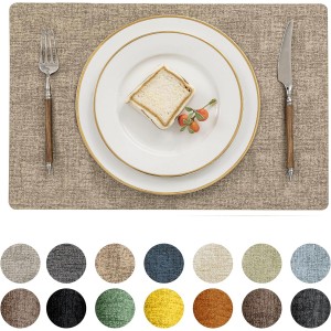 Romanstile Vinyl Placemats Set of 6-12 X...