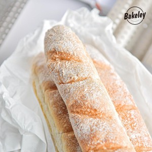 French Baguette Bread Pan, Perforated 2 Loaves Baguette Baking Pan, 14.75