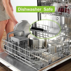 2 pcs Ice Cream Spade,Ice Cream Scoop,Stainless Steel Ice Cream Paddle with Plastic Handle,Heavy Duty & Durable Bend Proof Ice Cream Scooper Butter Cutter(Black)