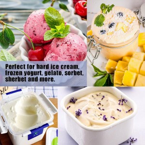 2 Pack Ice Cream Spade - Stainless Steel Flat Ice Cream Paddle, Scooper for Hard or Creamy Dessert Spade Butter Cutter