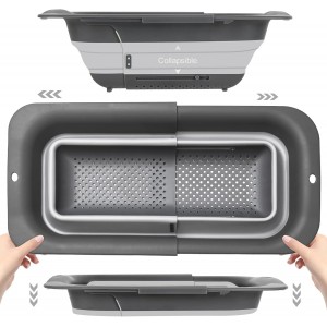 ROTTOGOON Collapsible Colander Strainer,...