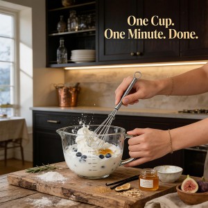 Anaeat Stainless Steel Kitchen Whisk Set of 5, Milk and Egg Beater Blender with Thick Wire for Whisking, Cooking, Baking, Beating and Stirring - 5