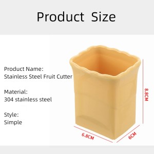 3 PCS Cup Slicer, 2025 New Egg Stainless Steel Strawberry Slicer, Egg Slicers, Strawberry Cutter, Premium Quickly Making Vegetable Salad Cutter, Craft Fruit Kitchen Tool