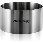 CALIFORNIA CADE ELECTRONIC Cake Ring, 6 Inch Cake Rings for Baking, 15CM Fixed Round Stainless Steel Cake Mold - Cake Baking Supplies