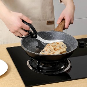 AmHoo Pizza Scissors Stainless Steel Blade Salad Pizza Slicer Pizza Cutter Scissors with Server Highly enjoy Excellent Gifts