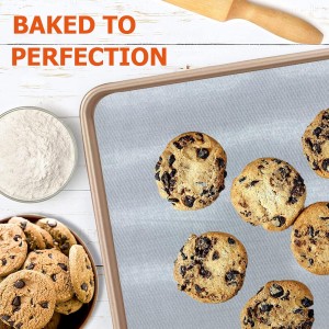 Silicone Baking Mat Roll, Cut to Size Silicone Mat, Non-slip Silicone Pastry Mat, Non-Stick Reusable Air Fryer Liner, Counter Mat, Oven Liner, Freeze Dryer Mat - 12IN x 8FT