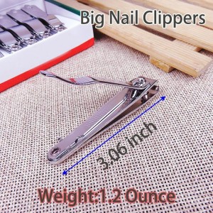 Nail Clippers Set, Ultra Sharp Stainless Steel Fingernail and Toenail Clipper Cutters,Travel Nail Kit for Men Women