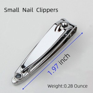 Nail Clippers Set, Ultra Sharp Stainless Steel Fingernail and Toenail Clipper Cutters,Travel Nail Kit for Men Women