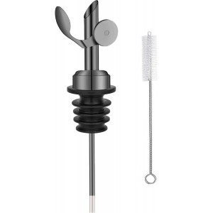 Weighted Stainless Steel Bottle Pourers,...