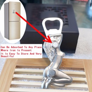 Bottle Opener Magnetic Fridge Decoration Solid Durable for Kitchen Bar Restaurant Party Beer Openers