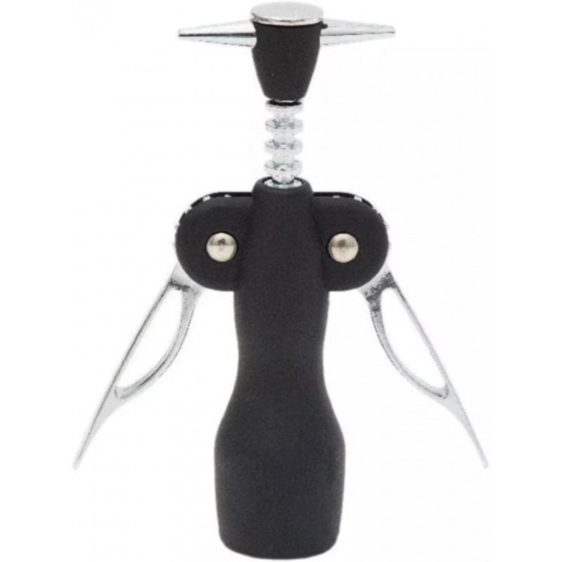 Wine Opener, Zinc Alloy Wine Bottle Opener, Heavy Duty Wing Corkscrew for Wine Bottles, Manual Wine and Beer Opener, Multifunctional Cork Screw for Bartenders, Restaurants & Home
