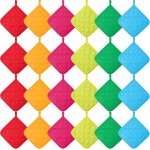 Bokon 24 Pcs Pot Holders for Kitchen, Multicolor Potholders Sets, Heat Resistant Cotton Hot Pad Oven Mitts Trivet with Hanging Loops for Baking Cooking