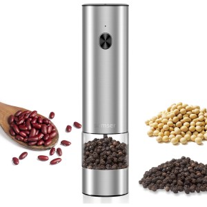 Electric Pepper Grinder & Salt Mill - Ba...