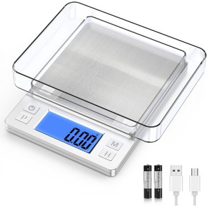 BOMATA 0.01g Small Digital Gram Scale, U...