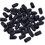 50 Pcs Pourers Dust Covers Olive Oil Liquor Bottle Pour Spout Cover Rubber Caps (Not Include the Spout)