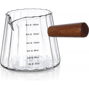 Joeyan 6 oz Glass Measuring Cups with Sp...