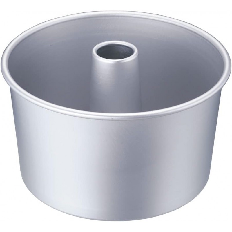 Endoshoji TKG Aluminum Aluminum Aluminum Anodized Aluminum Cake Mold, Bottom Removal, Material: Aluminum, Color: Silver, Inner Diameter x Depth: 6.7 x 3.8 inches (170 x 98 mm), Bottom Inner Diameter: