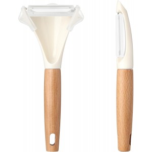 Potato Peelers Stainless Steel Swivel Peelers Y-Shaped and I-Shaped Peeler Set of 2,Vegetable Carrot Fruit Peelers for Kitchen