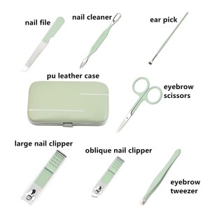 Manicure Set Nail Clipper Set Women Men Nail Clippers Kit Nail Care Kit Toenail Fingernail Cutters Personal Care Tools Manicure Pedicure with Travel Case Nail Grooming Kit Gifts for Women Men