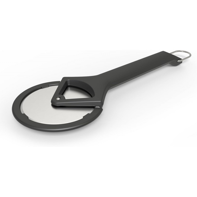 Everdure Pizza Cutter Wheel - Powerful One-Cut Stainless Steel Blade, Durable and Comfortable Grip, Protective Case Included, Dishwasher Safe, Ideal for Pizza Lovers, Chefs, Cooks, Bakers