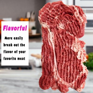 【PLUS】Meat Tenderizer for All KitchenAid Household Stand Mixers- Mixers Accesssories Attachment with Stainless Steel Gears, Black【Improved Extended New Version】