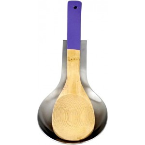 Dependable Industries Inc. Essentials Brushed Finished Stainless Steel Spoon Rest Spatula Ladle Holder, Heavy Duty, Dishwasher Safe For Kitchen Stovetop (1)