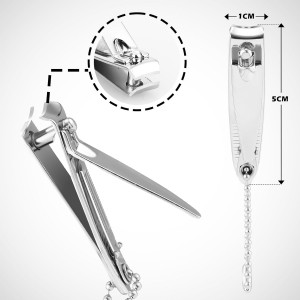 Mudder 28 Pcs Fingernail Nail Clippers Bulk Stainless Steel Toenail Clippers Thick Portable Travel Manicure Kit for Men and Women(Multifunctional Style)