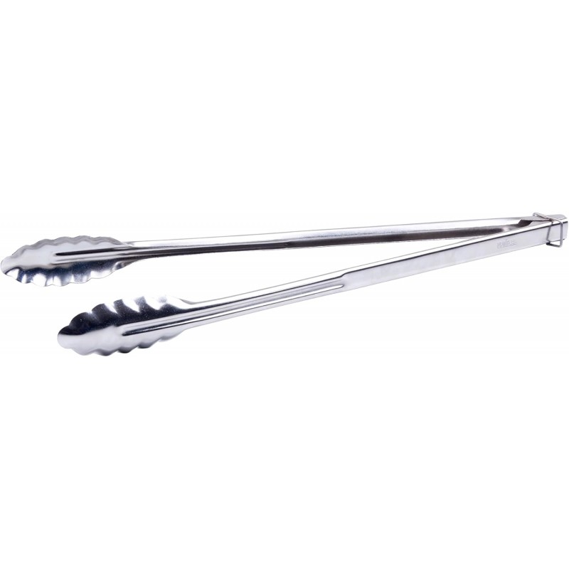 Winco Heavy-Duty Stainless Steel Utility Tongs, 16