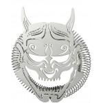 Creative Cocktail Strainer Bar Strainer with Demon Face Design Stainless Steel