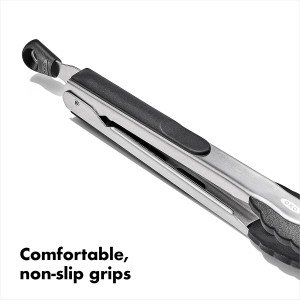OXO Good Grips 2-Piece Tongs with Nylon Heads Set