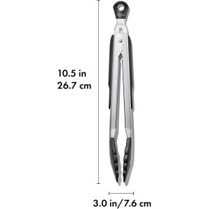 OXO Good Grips 2-Piece Tongs with Nylon Heads Set