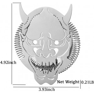 Cocktail Strainer Bar Strainer with Demon face Design Stainless Steel