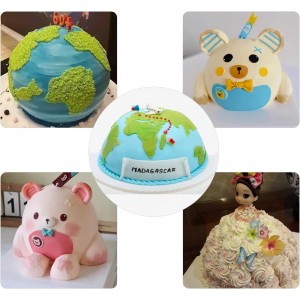 6 Inch Dome Cake Pan, DIY 3D Half Football Soccer Shaped Hemisphere Cake Mold, Aluminum Alloy Cake Molds Nonstick Baking Tools