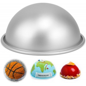 6 Inch Dome Cake Pan, DIY 3D Half Footba...